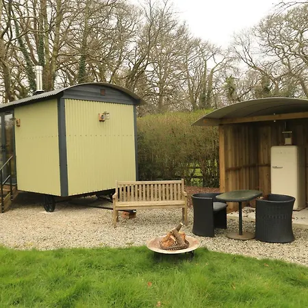 Otter Shepherds Hut Bodmin Exterior photo